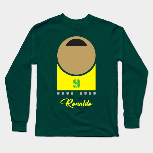 Ronaldo di tutti Ronaldi Long Sleeve T-Shirt by nevens